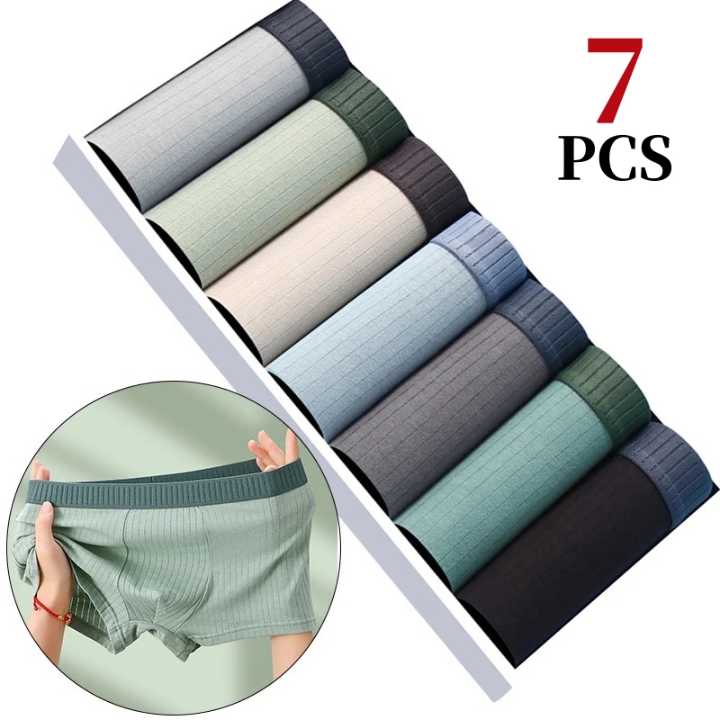Boxer Brief Pack Cotton - 7 adet/grup erkek pamuklu iç çamaşırı