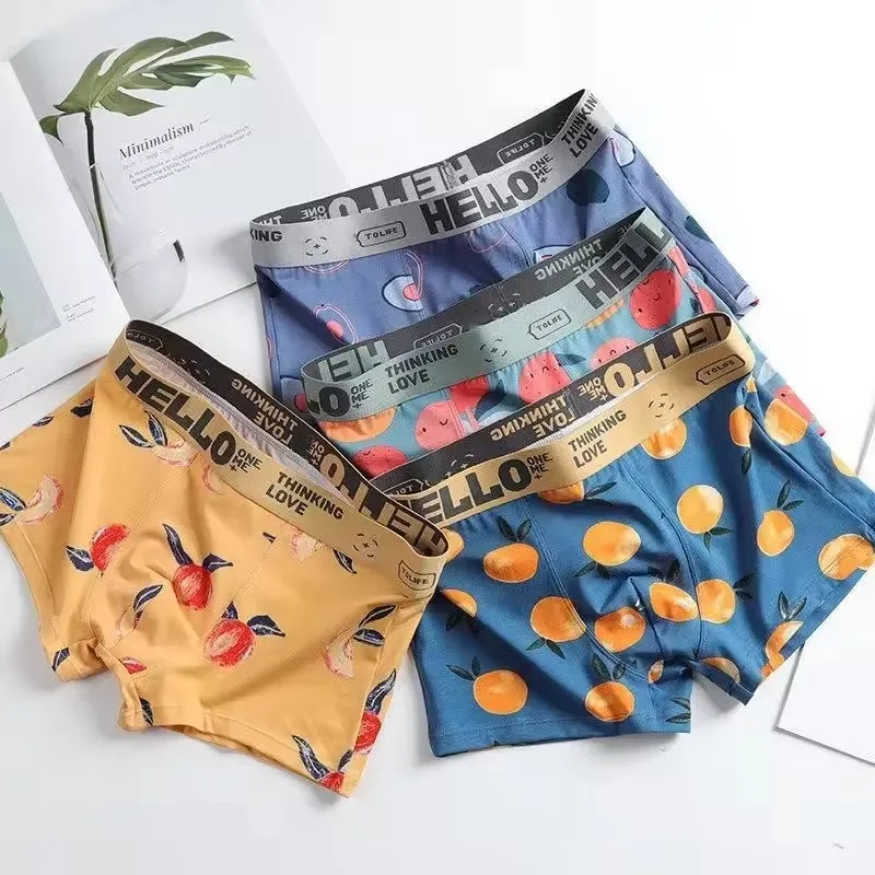 1/2/4 adet erkek baskılı spor  - Boxer Brief Pack Cotton incelemesi ve fiyatı